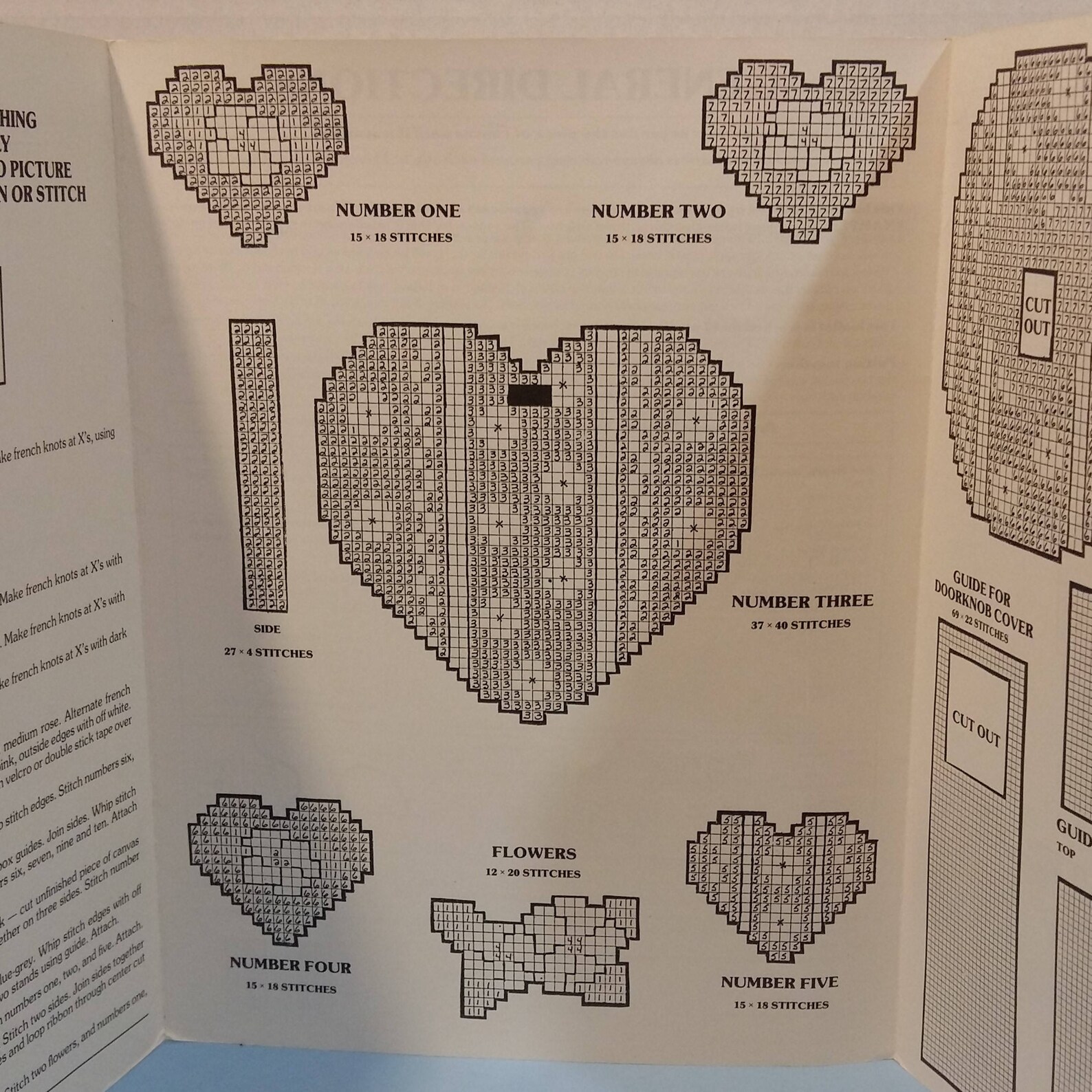 Plastic Canvas Victorian Hearts 10 Patterns By Needle Craft | Etsy