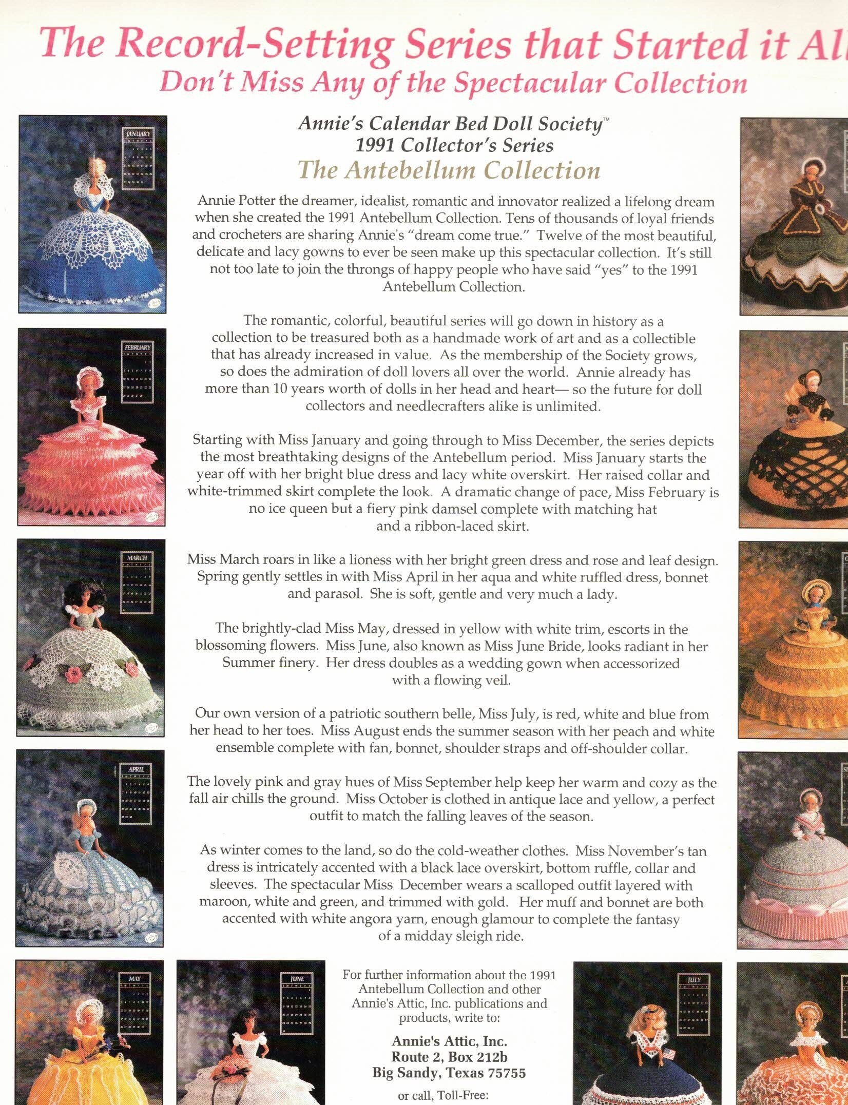 Bed Doll Society The Cotillion Fashion Doll Crochet Pattern Etsy