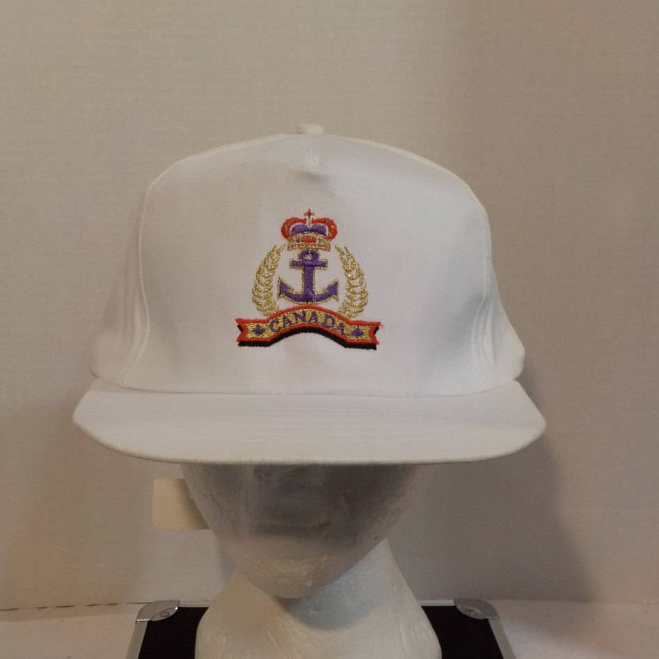 Canadian Navy Naval Snapback Vintage 