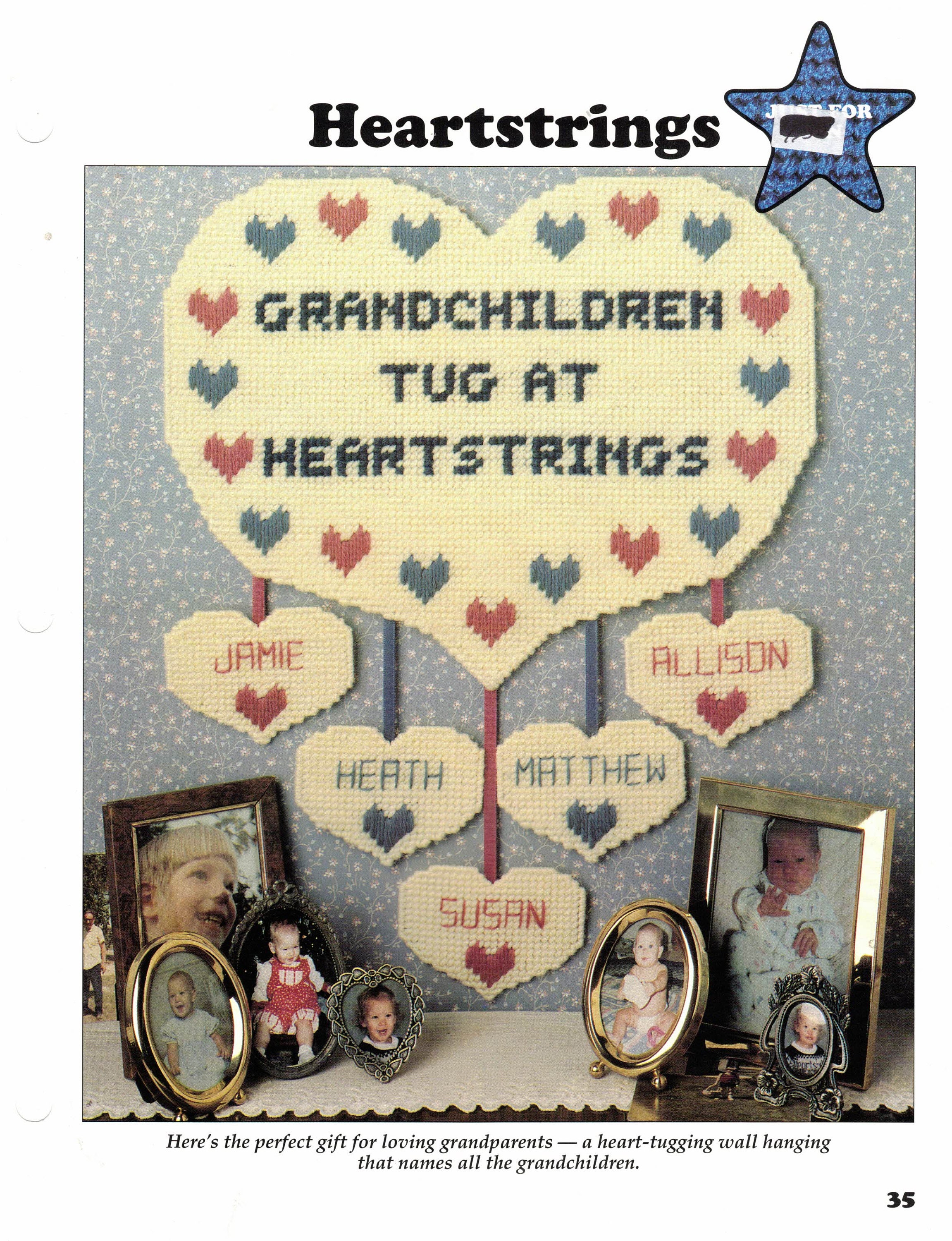 Heartstrings 1 Kunststoff Leinwand Muster Projekt von | Etsy