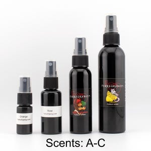 Fursuit Spray | Deodorizer, Cosplay Costume Odor Remover Fabric Mist | Scents A-C: Apple Cinnamon, Blue Raspberry, Citrus Duo | Furragrances