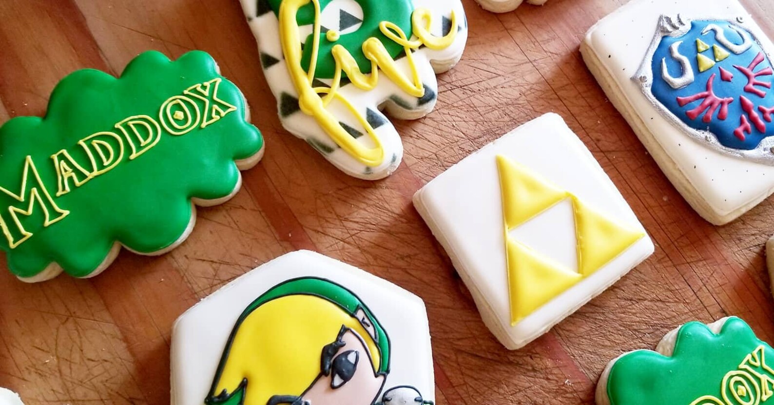 Zelda/Link Decorated Sugar Cookies Etsy