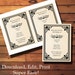 Printable Adult Birthday Invitation Template Retro Vintage Instant ...
