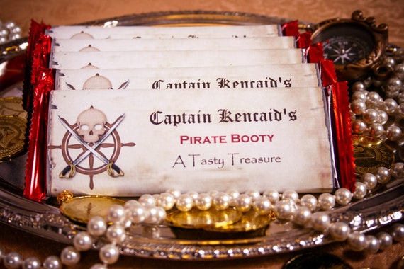 Pirate Candy Bar Wrapper, Pirate Favors, Pirate Birthday, Pirate Party, Pirate Chocolate Label, Pirate Candy Wrapper, You Edit PDF Il_570xn