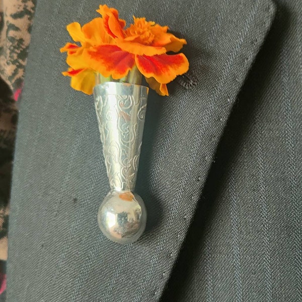 Poirot Lapel Pin Etsy