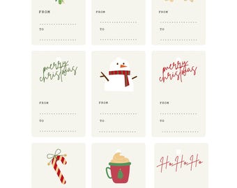 Printable Christmas Gift Tags