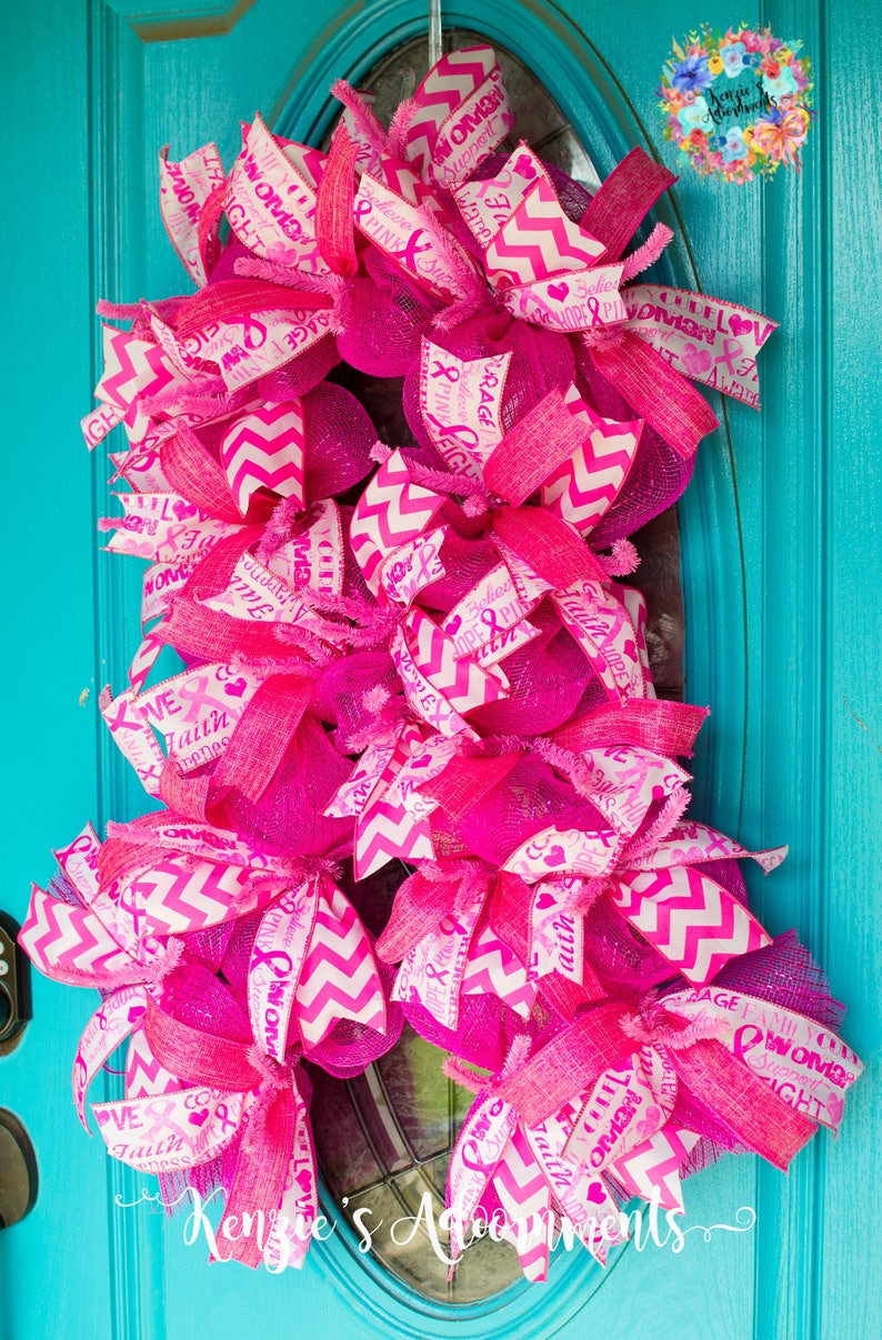 Breast Cancer Awareness Ribbon Breast Cancer Awareness Gifts Pink Breast Cancer Awareness Breast Cancer Awareness Breast Cancer Wreath