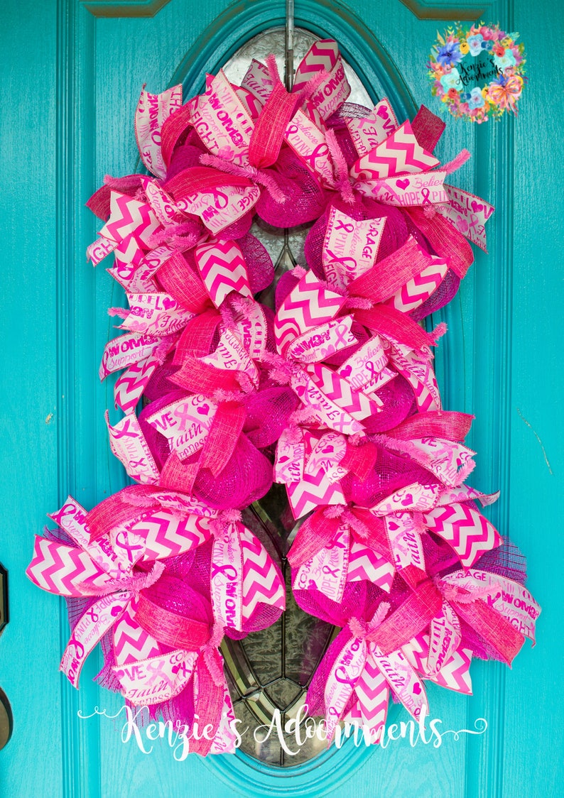 Breast Cancer Awareness Ribbon Breast Cancer Awareness Gifts Pink Breast Cancer Awareness Breast Cancer Awareness Breast Cancer Wreath