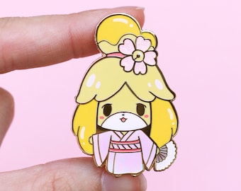 Animal Crossing Hanami - Pink Kimono Isabelle