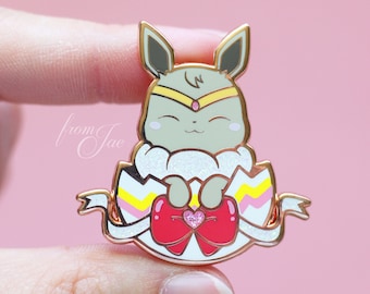 Pokesenshi - Chibi Eevee Moon ( Shiny Eevee x Sailor Chibi Moon )
