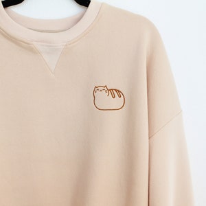 Catloaf Oversized Plush Sweatshirt for Women (Sizes from S - 2XL)