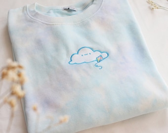 Chill Cloud Tie Dye Women's Sweatshirt