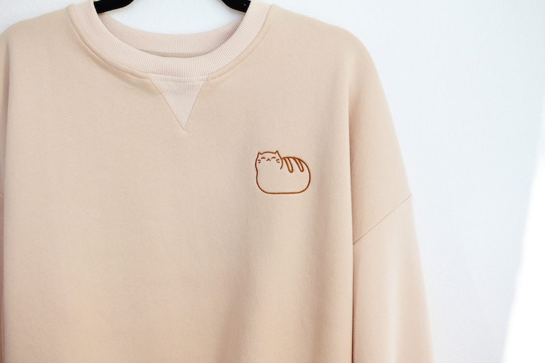 oversized plush sweatshirt
