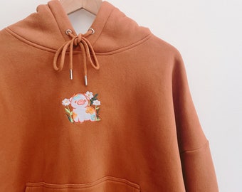 Blossom the Calf Hoodie Sweatshirt (Sizes from XS - 2XL)