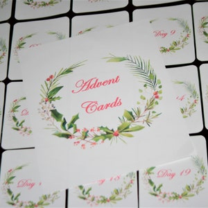 Advent Calendar Cards