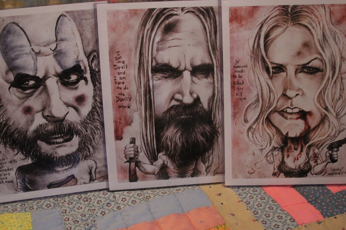 devils rejects action figure 3 pack