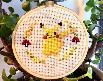 Electro-cute - Crosstitch