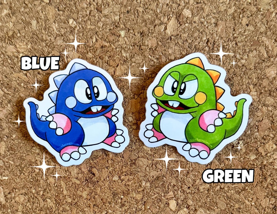 Bubble Bobble - Sticker - Etsy