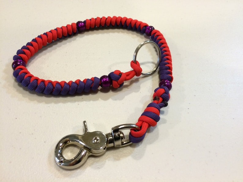 Matching Paracord Lanyard adjustable Wallet/key Chain Etsy