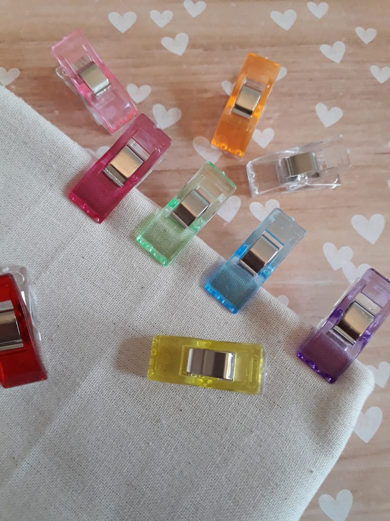 10/25/50 Sewing Clips Quilting Clips Plastic Sewing Pins Etsy