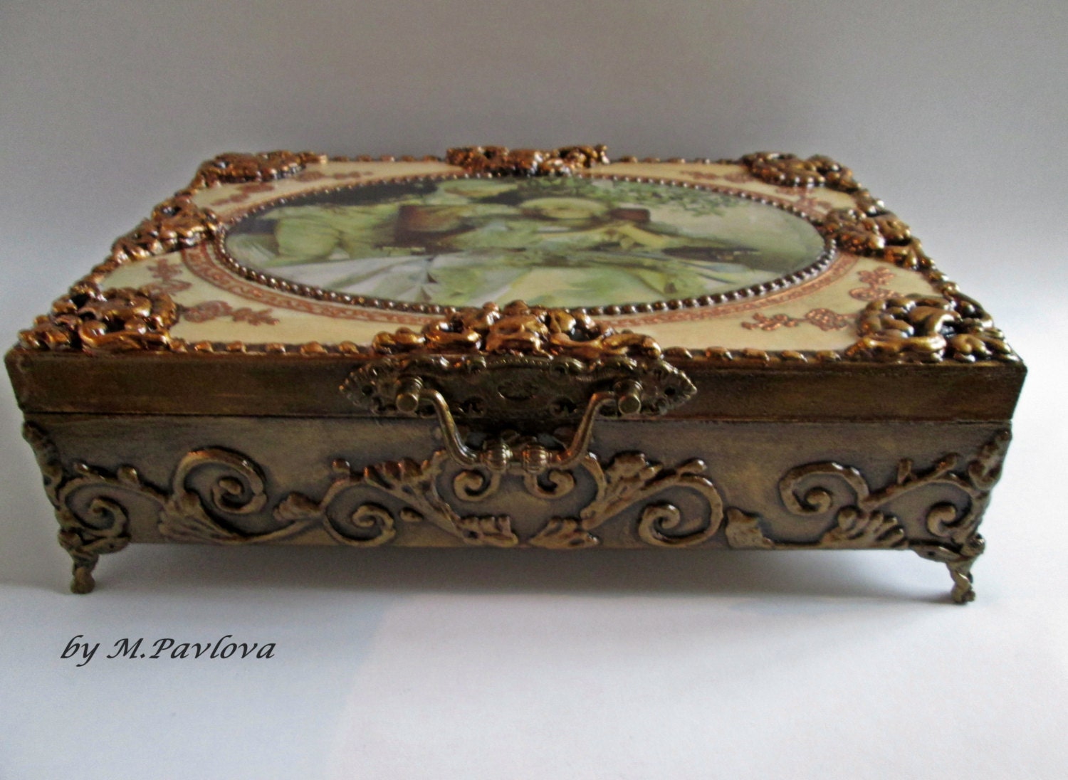 Baroque Wedding Card Box Marie Antoinette Wedding Money Box | Etsy