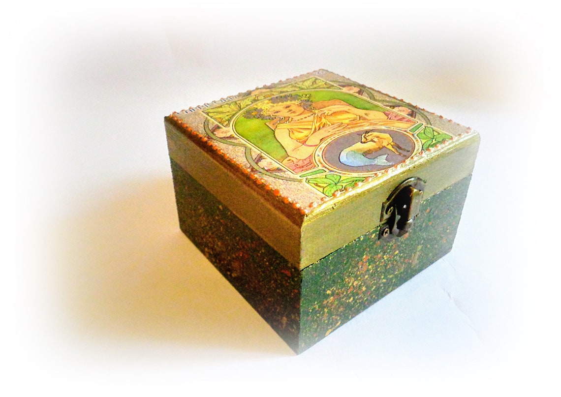 Zodiac Jewelry Box Aries Ring Box Gift for Her Maid of Honor Etsy
