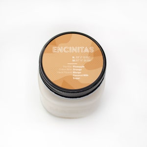 Encinitas California Soy Wax Candle, Beach Scented, Surf Inspired, Eco-Friendly, Farmhouse Decor, Del Mar Beach, Southern California Gift