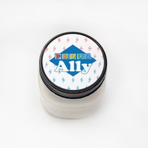 PRIDE 2021 || Born This Way ||Scented Soy Candle || California || Amber || Bergamot || Geranium || Rose || Handmade || Handpoured