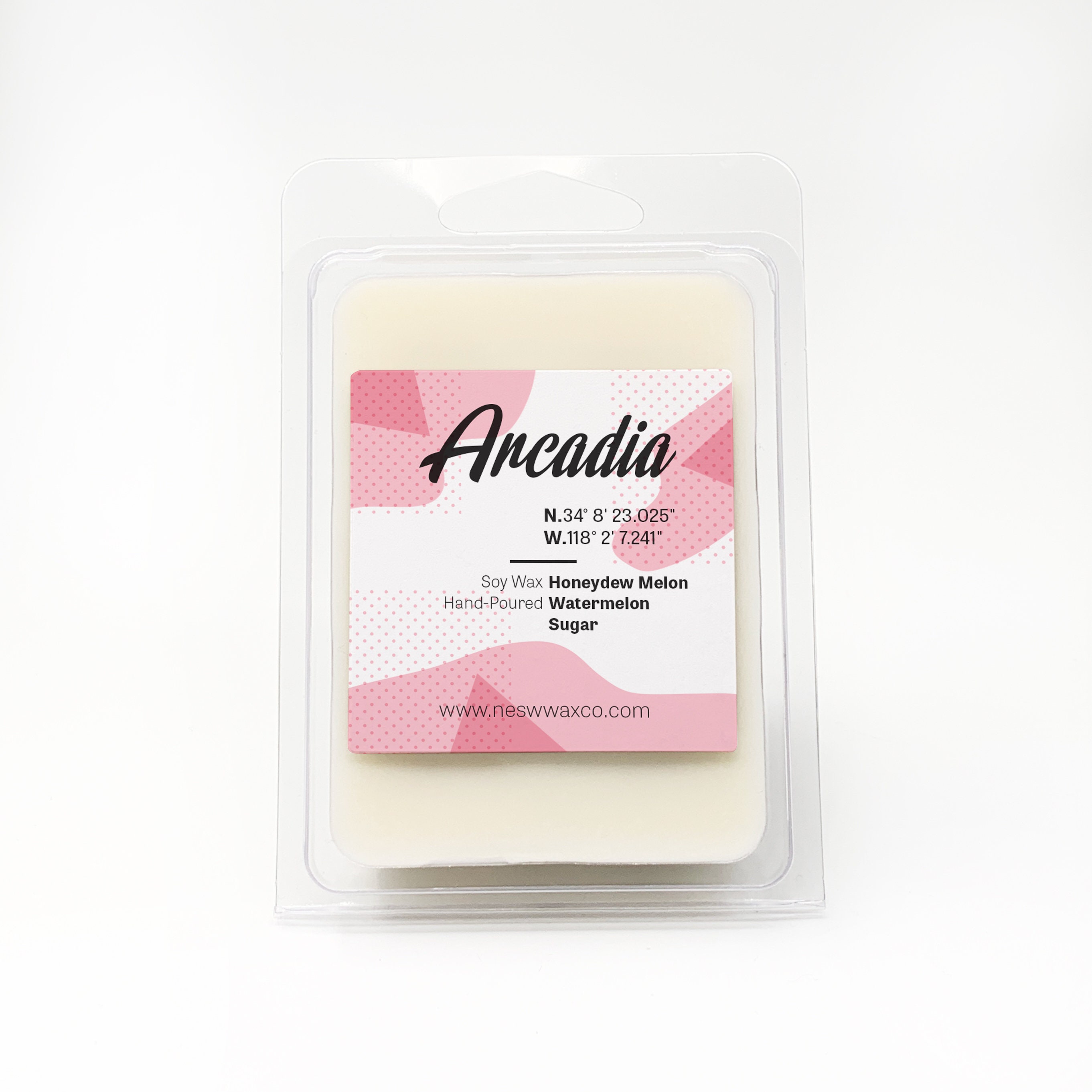 Han Crafted It - Pink sands soy wax melts - Reminiscent of