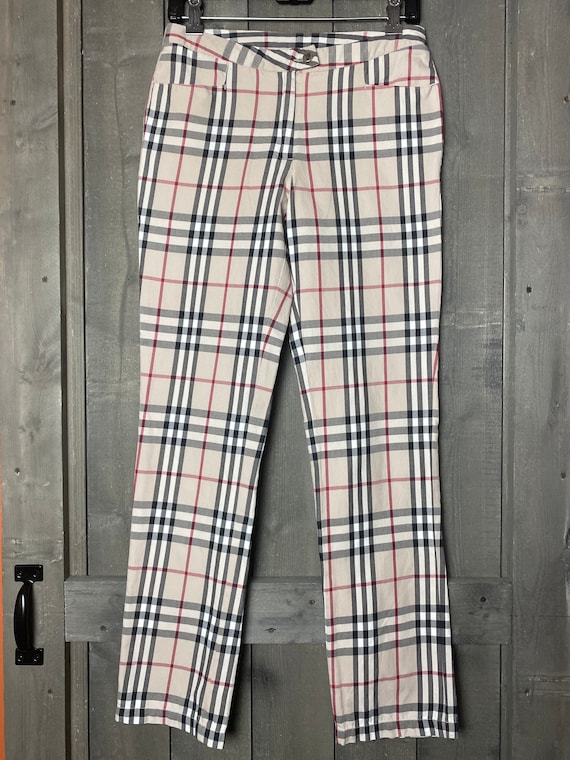 Burberry Nova Plaid pants