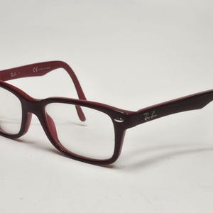 Ray-Ban Classic small Black Maroon lined Designer Glasses Frames RB 1531 Free Shipping