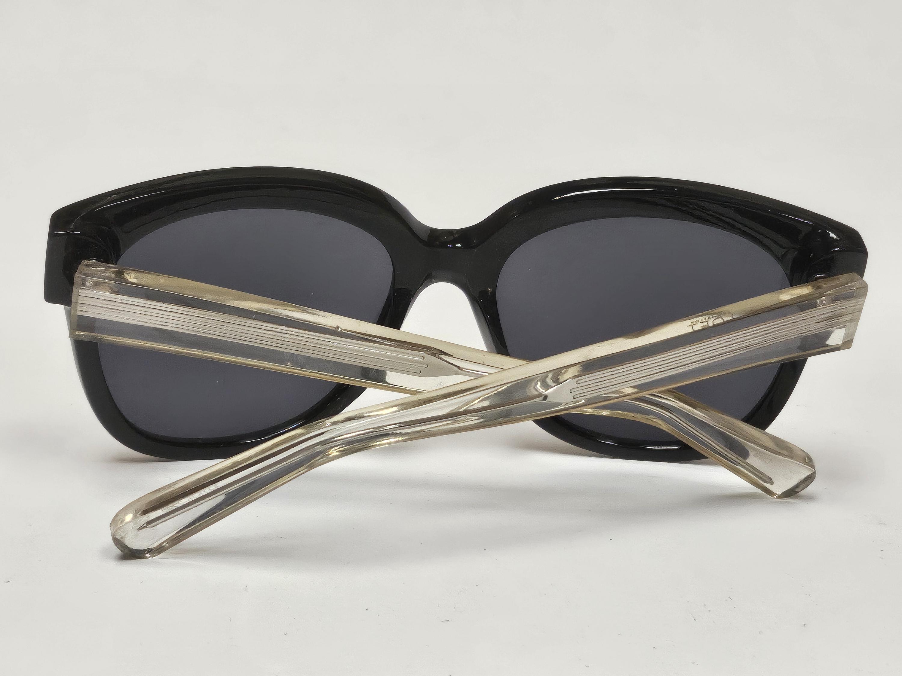 Ann Taylor Loft sunglasses oversized Ann Taylor Loft Clear Black Fashion Designer Sunglasses Free  main image 3