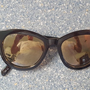 Kensie Cat Eye Tortoise Brown Fashion Designer Vintage Sunglasses