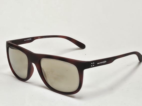 Arnette Crooked Grind Square Tortoise Brown Designer 