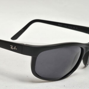 Ray-Ban Thin Flex Black Sport Wrap Designer RB 2027 zonnebril gemaakt in Italië, gratis verzending afbeelding 1