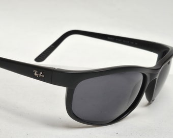 Ray-Ban Thin Flex Black Sport Wrap Designer RB 2027 zonnebril gemaakt in Italië, gratis verzending