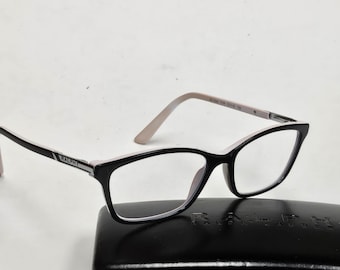 Ralph Lauren - Cadres de lunettes de soleil minces bords roses noirs 7044 Case Livraison gratuite