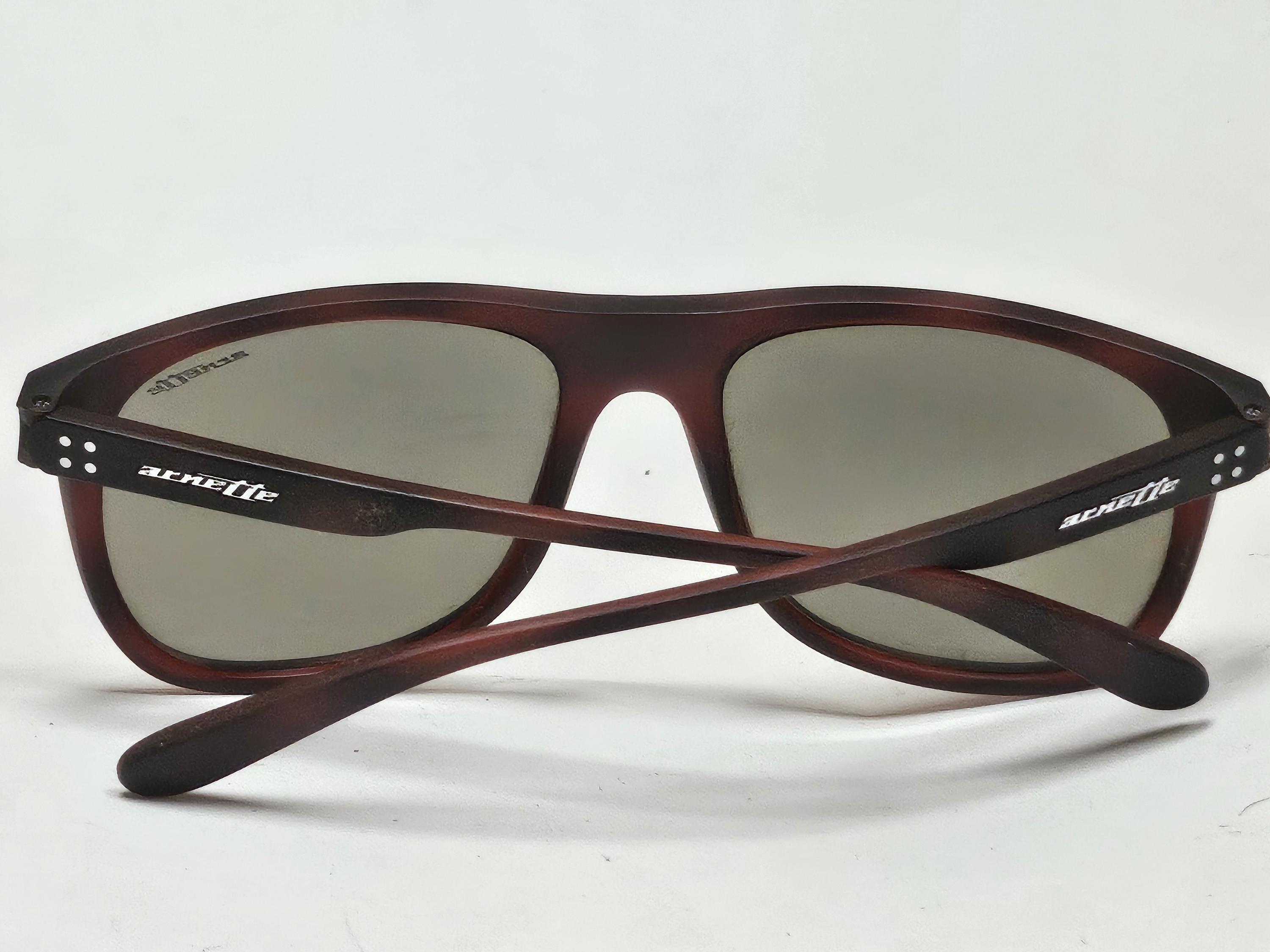 Arnette Crooked Grind Square Tortoise Brown Designer 