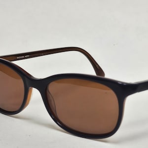 Michael Kors Vintage Deep Blue Square designer Sunglasses Free Shipping