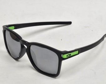 Oakley Latch Black Green Sport Wrap Prizm P Gafas de sol polarizadas de diseñador Envío gratis