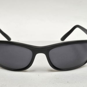 Ray-Ban Thin Flex Black Sport Wrap Designer RB 2027 zonnebril gemaakt in Italië, gratis verzending afbeelding 3