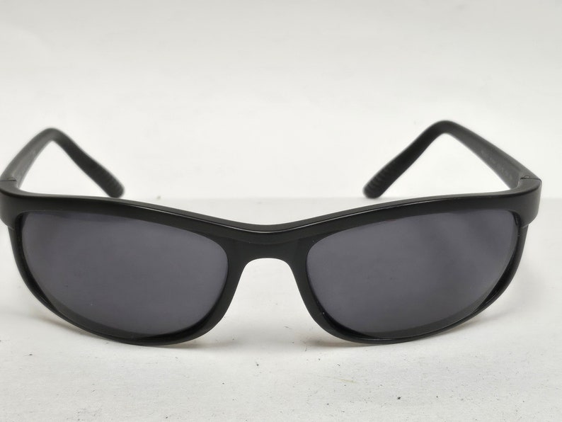 Ray-Ban Thin Flex Black Sport Wrap Designer RB 2027 zonnebril gemaakt in Italië, gratis verzending afbeelding 3