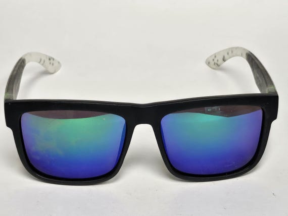 Spy+ Optic Black Pattern Square Designer Look Sun… - image 5