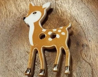 Reh - Knöpfe / deer button