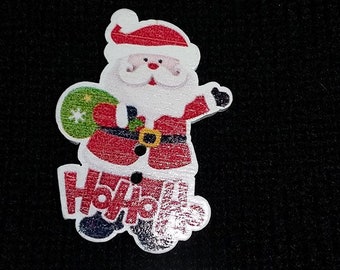 Santa Claus button / Santa claus button