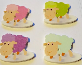 4 Schäfchen / 4 sheeps