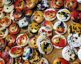 Halloween Buttons / Halloween Buttons