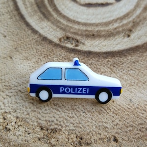 Botón del coche de policía / botón del coche de policía
