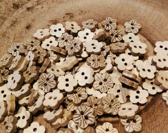 Kokosnussknöpfe / coconut buttons