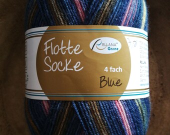 Flotte Socke blue